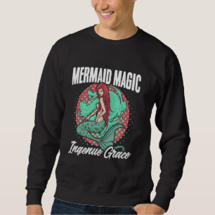 Sudadera Mermaid Magia Ingenua Gracia Inocente Cuento de Ha