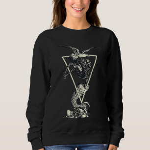 Sudadera Mermaid Skeleton Skull