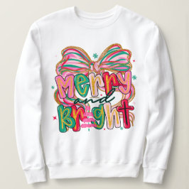 Sudadera Merry and Bright Christmas Sweatshirt