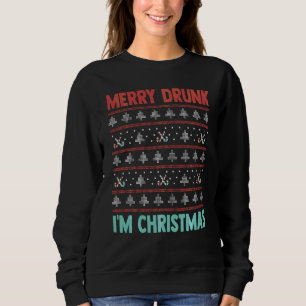 Sudadera Merry Borracho Yo Soy Navidades Sudadizo