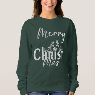 Sudadera Merry Christ Mas Christian Christmas✨