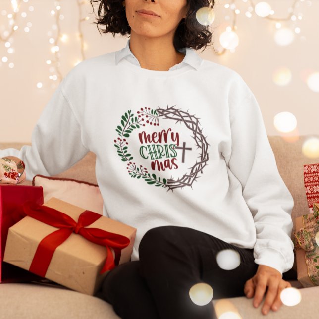 Sudadera Merry CHRIST mas mujeres cristianas (Subido por el creador)