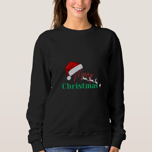 Sudadera Merry Christmas (Anverso)