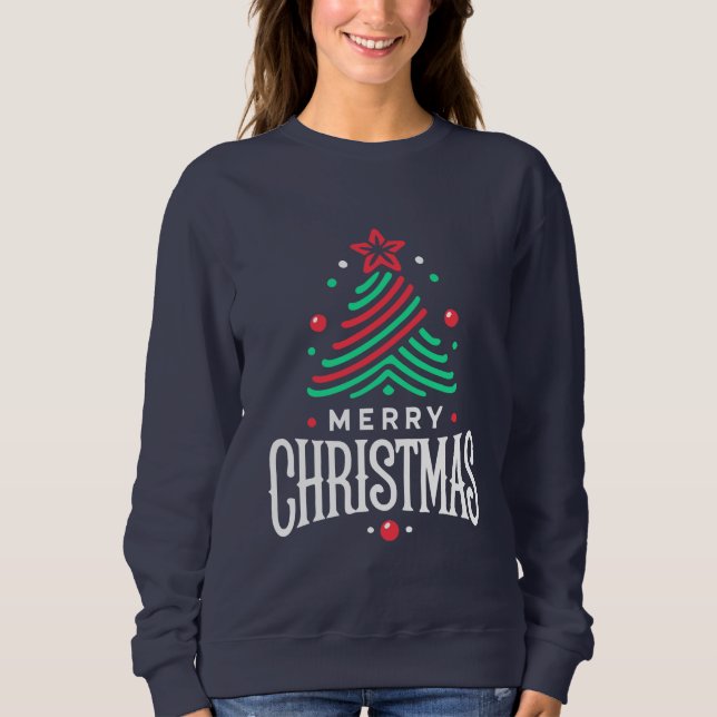Sudadera Merry Christmas 1 (Anverso)
