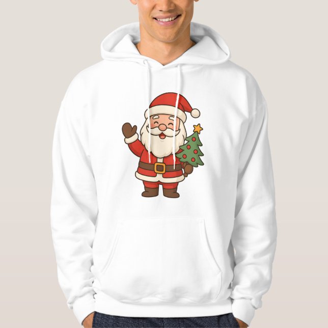 Sudadera Merry Christmas Bruh Santa  (Anverso)