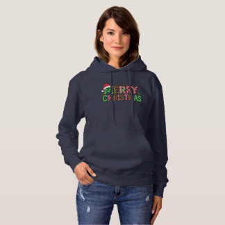 Sudadera Merry Christmas Mixed Patterns