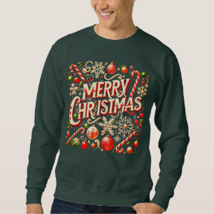 Sudadera Merry Christmas Peppermints