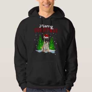 Sudadera Merry Christmas Pug Tree Lights Pug Navidades