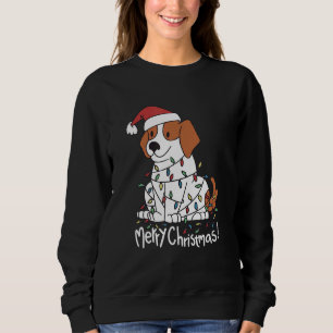 Sudadera Merry Christmas Tree Beagle Dog Dueño Mascota Pupp