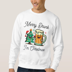 Sudadera Merry Drunk Funny Navidades