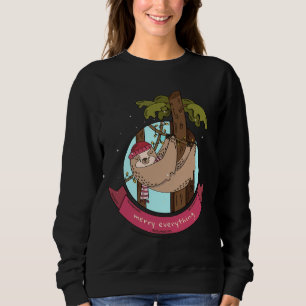 Sudadera Merry Everything Navidades Sloth