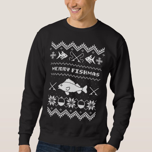 Sudadera Merry Fishmas (Anverso)