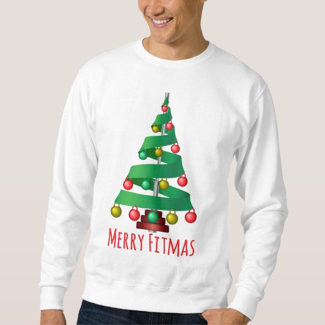 Sudadera Merry Fitmas (Anverso)