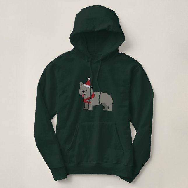 Sudadera Merry Frenchie (Diseño del anverso)