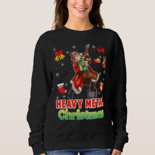 Sudadera Merry Heavy Metalizado Navidades Santa Electric Gu