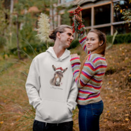 Sudadera Merry Little Navidades Donkey, personalizado