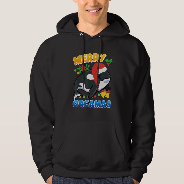 Sudadera Merry Oræca Whale (Anverso)