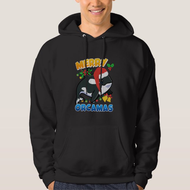Sudadera Merry Orcamas Orca Whale Long Sleeve (Anverso)