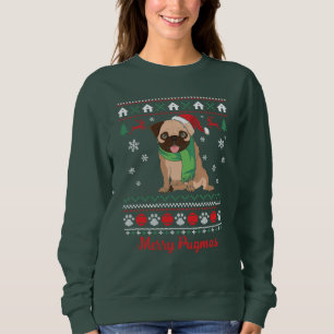 Sudadera Merry Pugmas Ugly
