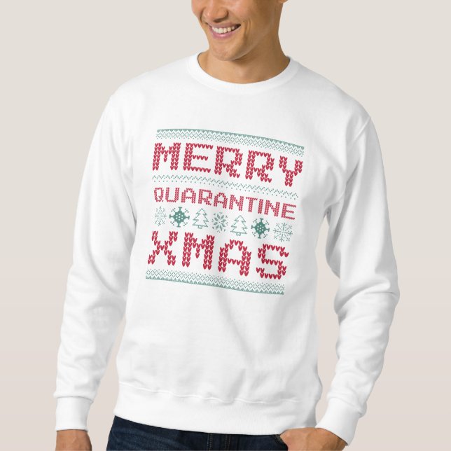 Sudadera Merry Quarantine Navidades (Anverso)