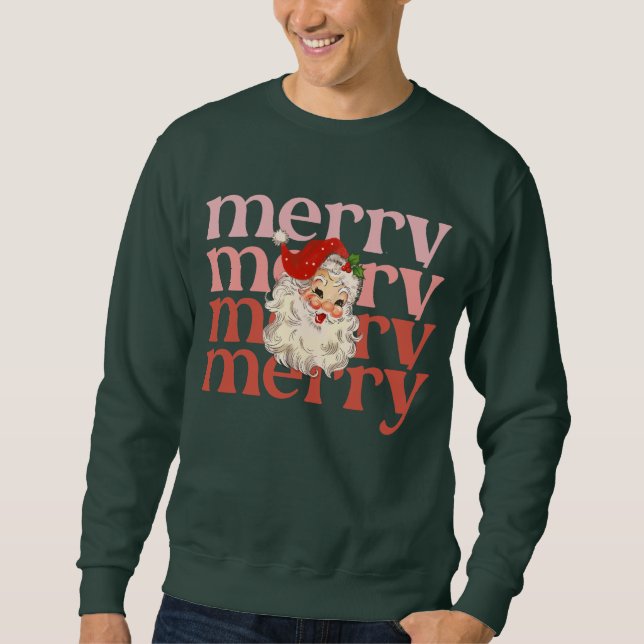 Sudadera Merry santa navidades (Anverso)