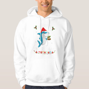 Sudadera Merry Sharkmas Shark Santa Ugly Christma