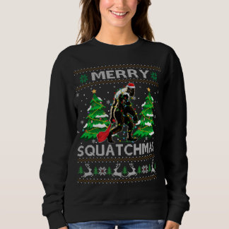 Sudadera Merry Squatchmas Santa Bigfoot Sasquatch Noches fe