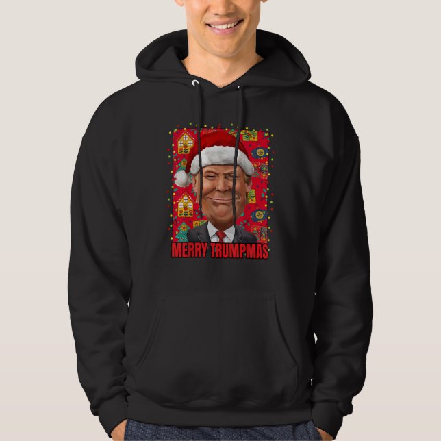 Sudadera MERRY TRUMPMAS Xmas 2024 (Anverso)