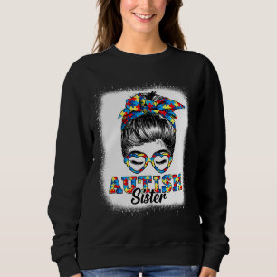 Sudadera Mes de autismo jocoso y colorido