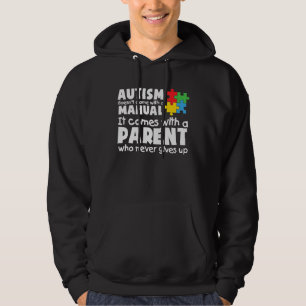 Sudadera Mes De Conciencia Del Autismo Héroe Materno Que Nu