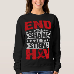 Sudadera Mes de Concienciación sobre el VIH SIDA Fin a la V