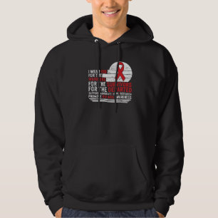 Sudadera Mes de Concienciación sobre el VIH SIDA Llevo Rojo