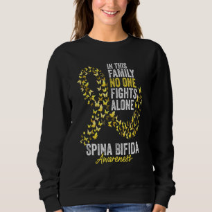 Sudadera Mes de Concienciación sobre Espina Bífida Mariposa