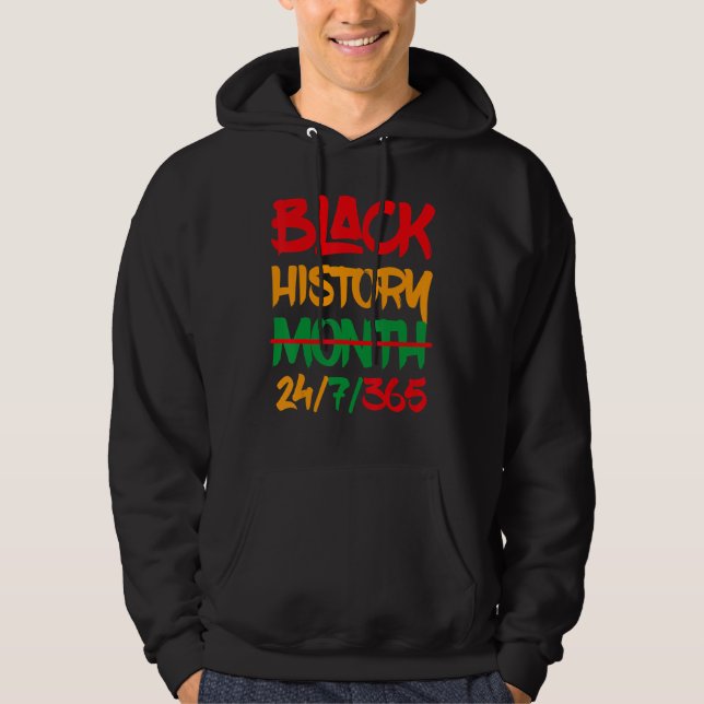 Sudadera Mes de historia negra (Anverso)