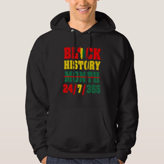 Sudadera Mes de historia negra (Anverso)