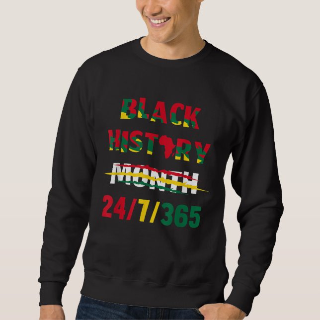 Sudadera Mes de historia negra 247365 (Anverso)