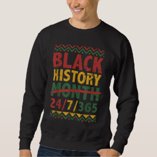 Sudadera Mes de historia negra 247365 con bandera africana