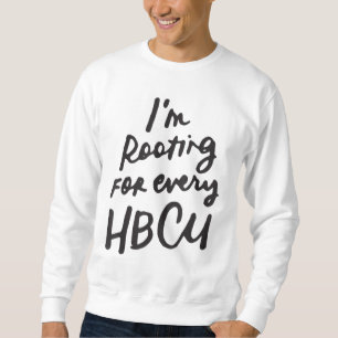 Sudadera Mes de historia negra de HBCU que estoy buscando p
