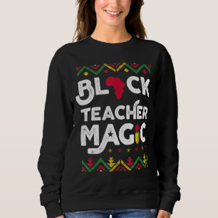 Sudadera Mes de historia negra del maestro de magia negro