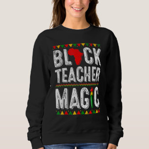 Sudadera Mes de historia negra del maestro de magia negro
