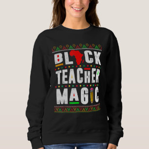 Sudadera Mes de historia negra del maestro de magia negro