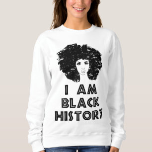 Sudadera Mes de historia negra Mujeres negras soy historia 