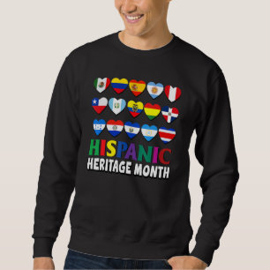 Sudadera Mes de la Herencia Hispana Mes de la Herencia Lati