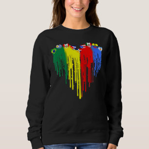 Sudadera Mes de la Herencia Hispana Orgulloso Hombre Latino