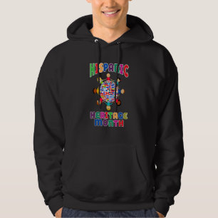 Sudadera Mes de la Herencia Hispana Para Niños Todas las Ba