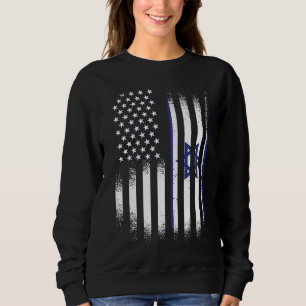 Sudadera Mes de la Herencia Judío Americano Israel Patriota