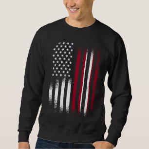 Sudadera Mes de la Herencia Letona Americana Letonia Patrio