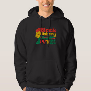 Sudadera Mes de la historia afro-negra 247365 Mela negra af