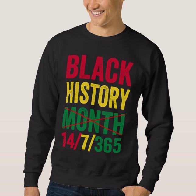Sudadera Mes de la Historia Afroamericana (Anverso)
