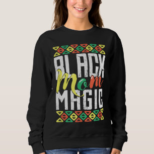 Sudadera Mes de la historia afroamericana Mes de la mamá ne
